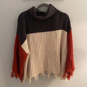 POL Colorblock Sweater (S/M)